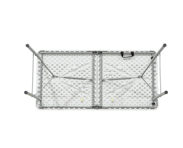 Стол складной пластиковый Angioletto 122 см. / Для дачи, туризма, пикника